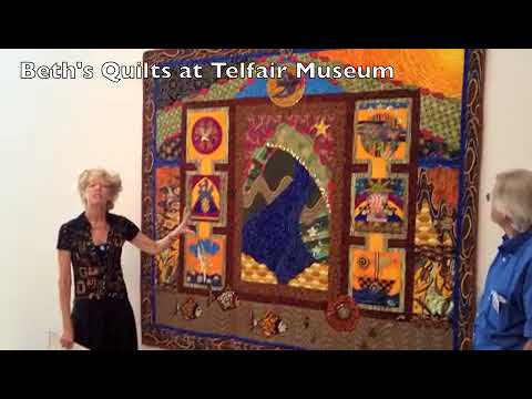 Beth Mount’s Quilts at Telfair Museum – Savannah, GA