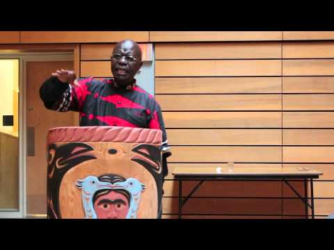 Dr. Paulo Wangoola speaks at the University of Victoria, October 25th, 2013