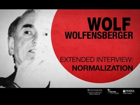 Extended interview – Wolf Wolfensberger on Normalization