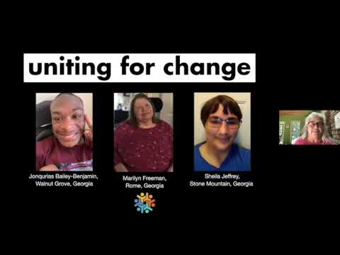 The Power of Self Advocacy:   Jonquanuas Bailey-Benjamin, Marilyn Freeman & Sheila Jeffrey