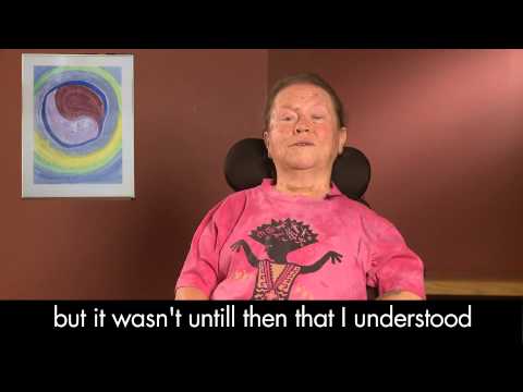 Judith Snow – talking about being an artist- courtesy of the ROM